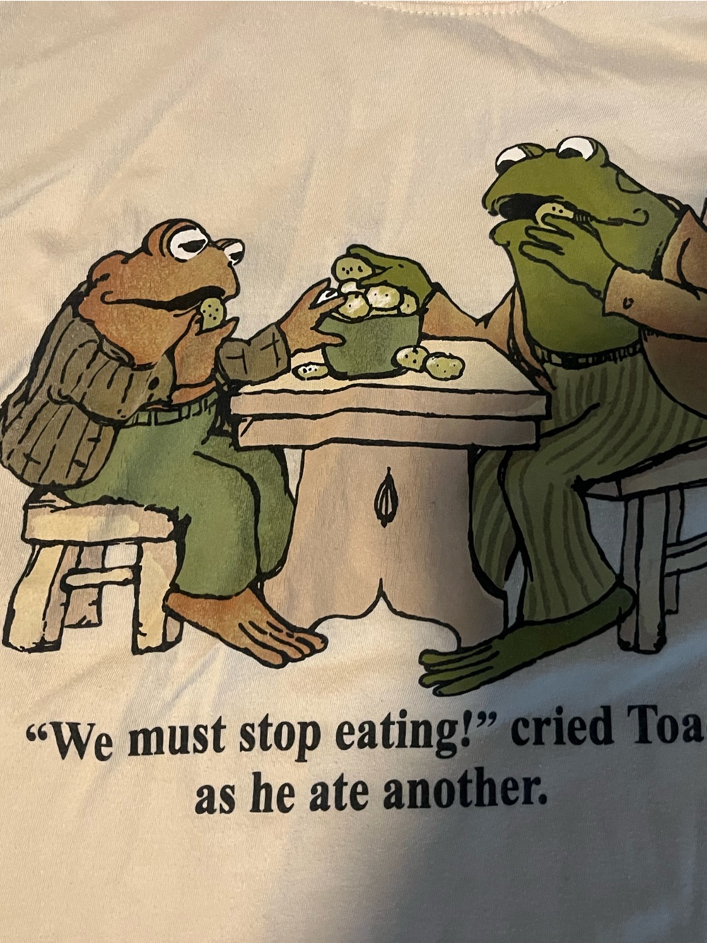 Kids Graphic Frog Family Tee in Cream